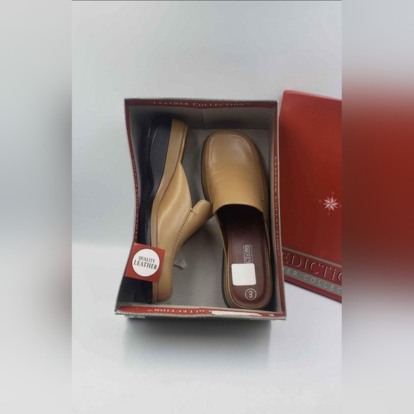 Predictions Leather Collection Women's Brown Sandals  , Size 8 - Picture 2 of 8